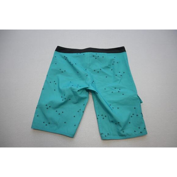 DC Skate Board Shorts Athletic Swim Wear Aqua Athletic Boys Size 25 - Picture 5 of 6